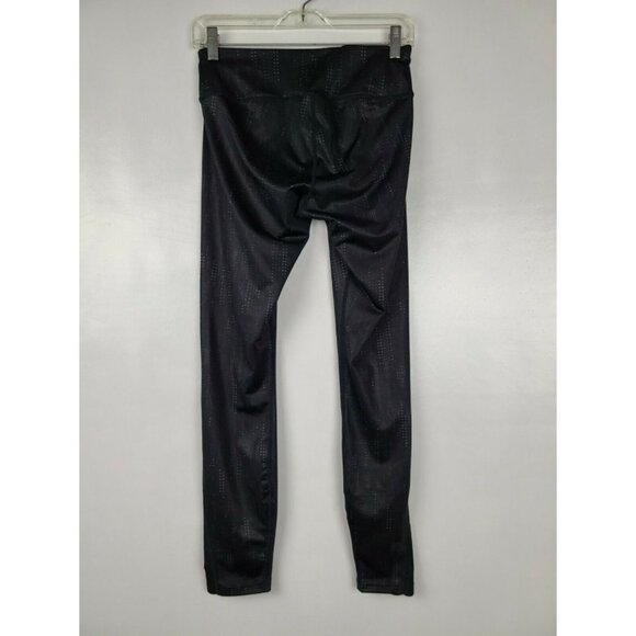 ASICS Mesh Insert Black Full Length Legging Size M - Picture 2 of 8